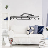 Ford Mustang 69 Car Silhouette from VITAHOME DESIGN LLC