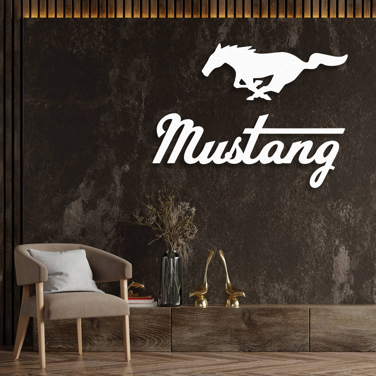 FORD MUSTANG Metal Wall Art from VITAHOME DESIGN LLC