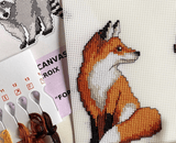 Forest Animals 125CS Counted Cross-Stitch Kit From Wizardi