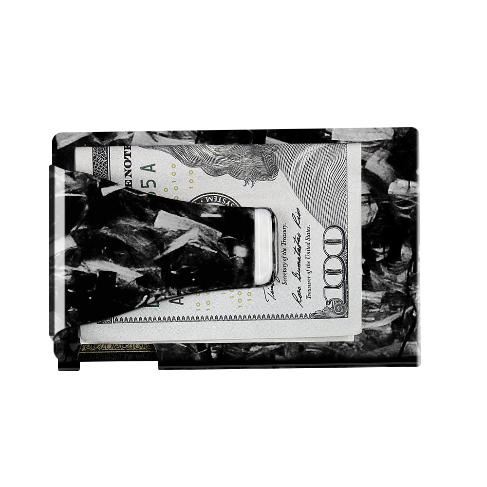 Forged Carbon Fiber Cash & Card Slim Wallet from Simply Carbon Fiber