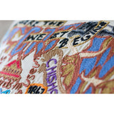 Fort Worth, TX Hand-Embroidered Pillow from Quirks!