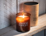 This Morning With Her Having Coffee 8oz Soy Candle from Four Points Trading Co.