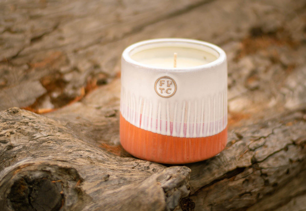 The Wanderer 13 oz Summer Buzzin' Soy Candle from Four Points Trading Co.