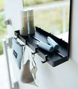 Magnetic Mirror with Storage Rack - Glass from Yamazaki Home