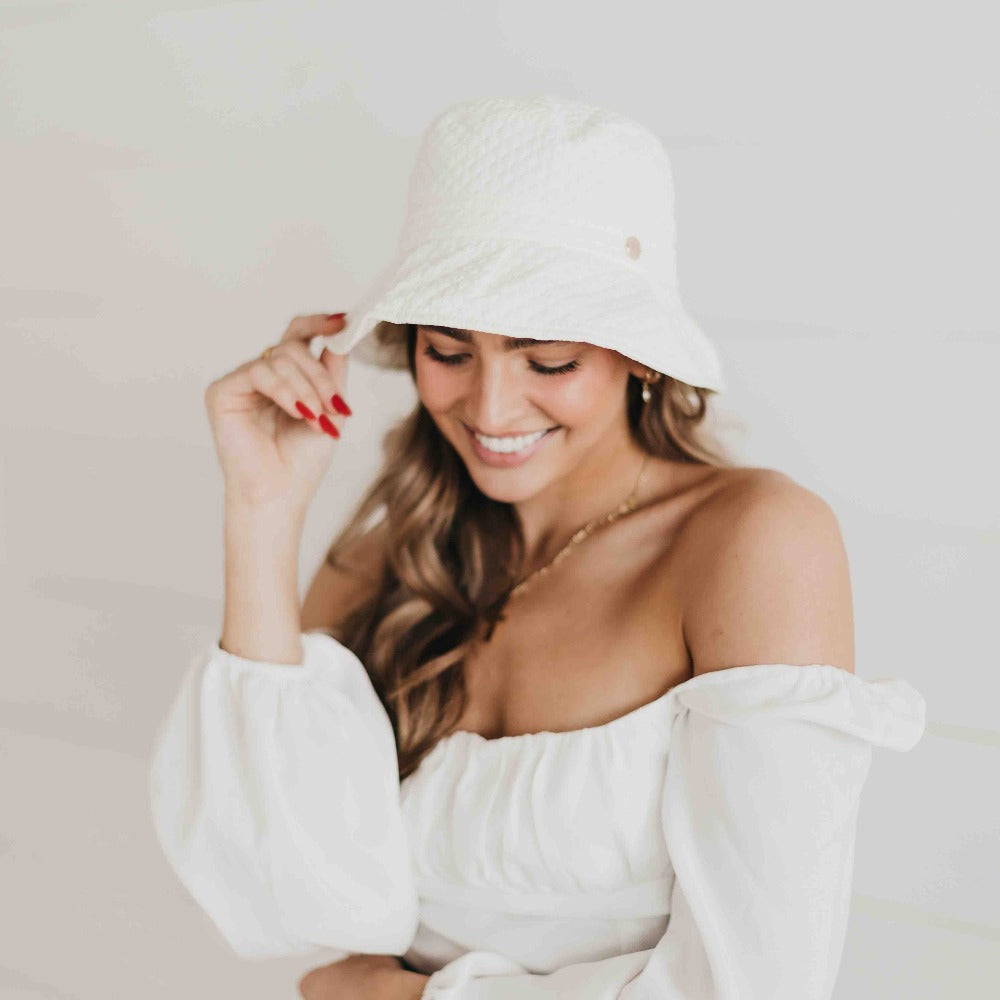 Frankie Quilted Bucket Hat from Pretty Simple