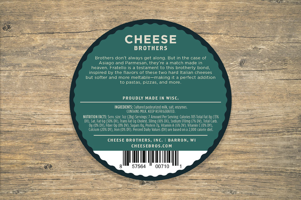 Fratello from Cheese Brothers, Inc.
