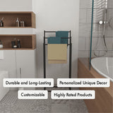 Free Standing 3-Tier Swimming Pool Towel Rack from VITAHOME DESIGN LLC