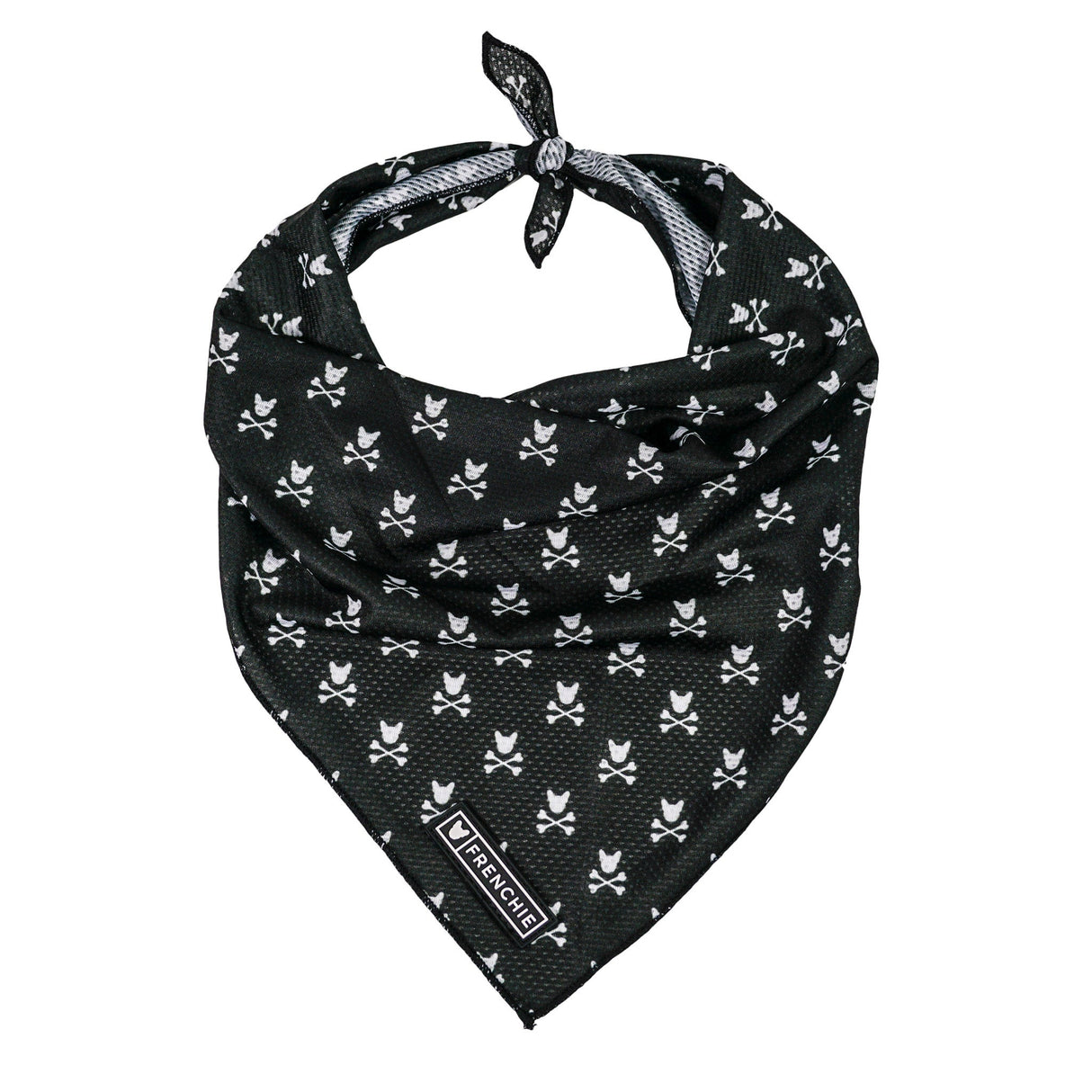 Frenchie Cooling Bandana - Bad To The Bone from Frenchie Bulldog