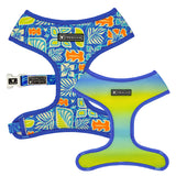 Frenchie Duo Reversible Harness - Waikiki from Frenchie Bulldog