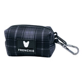 Frenchie Poo Bag Holder - Black Plaid from Frenchie Bulldog