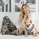 Frenchie Duo Reversible Harness - Zebra from Frenchie Bulldog