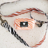 Frenchie Poo Bag Holder - Beige Zebra from Frenchie Bulldog