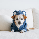 Frenchie Dog Hoodie - Blue Teddy from Frenchie Bulldog