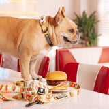 Frenchie Comfort Collar - Burger N Fries from Frenchie Bulldog