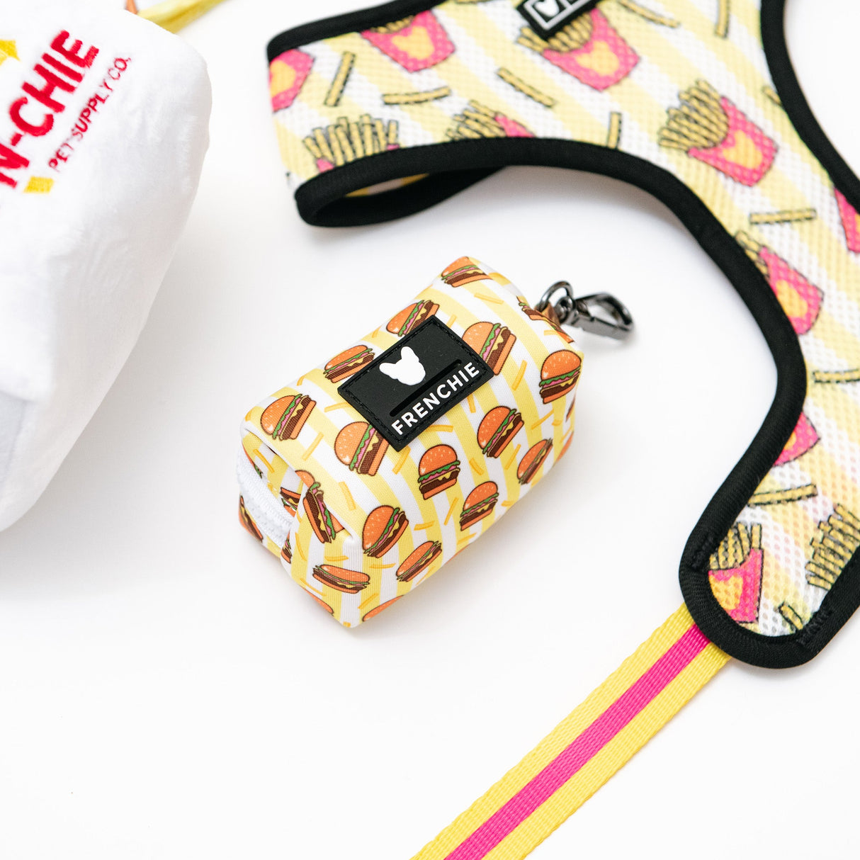 Frenchie Poo Bag Holder - Burger from Frenchie Bulldog