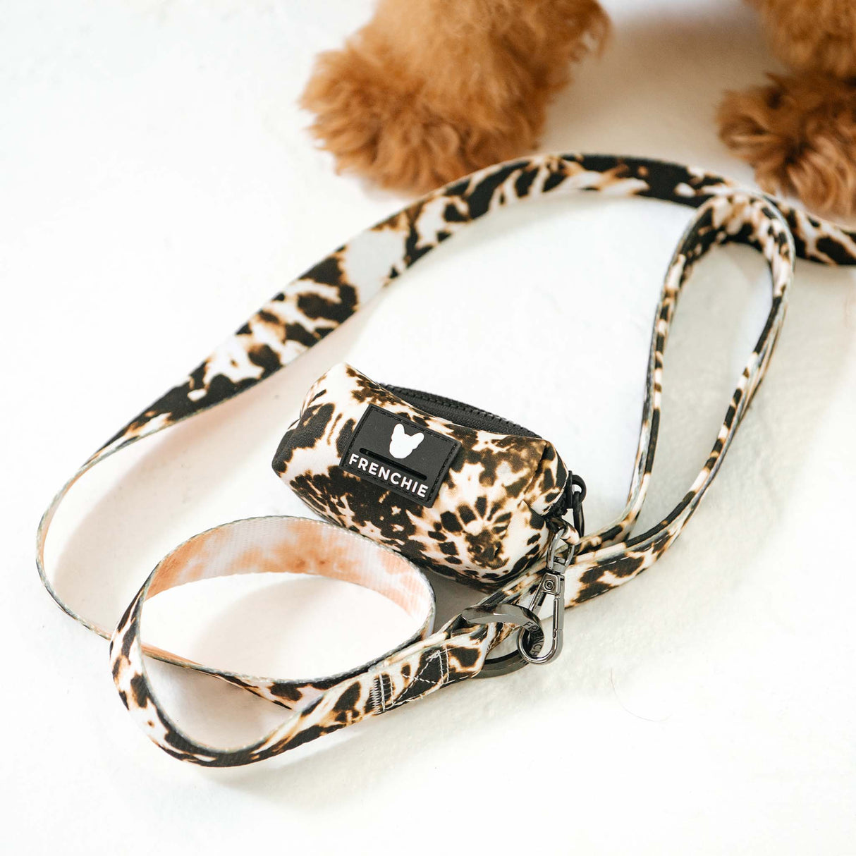 Frenchie Poo Bag Holder - Earthy Tie Dye from Frenchie Bulldog