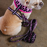 Frenchie Poo Bag Holder - Flames (Pink) from Frenchie Bulldog