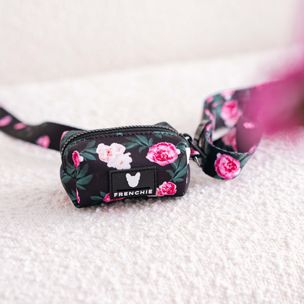 Frenchie Poo Bag Holder - Moody Floral from Frenchie Bulldog