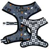 Frenchie Duo Reversible Harness - Black Magic from Frenchie Bulldog