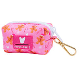 Frenchie Poo Bag Holder - Gingerbread- Pink from Frenchie Bulldog