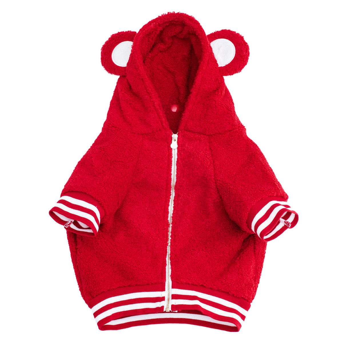 Frenchie Dog Hoodie - Teddy Red from Frenchie Bulldog