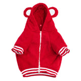 Frenchie Dog Hoodie - Teddy Red from Frenchie Bulldog