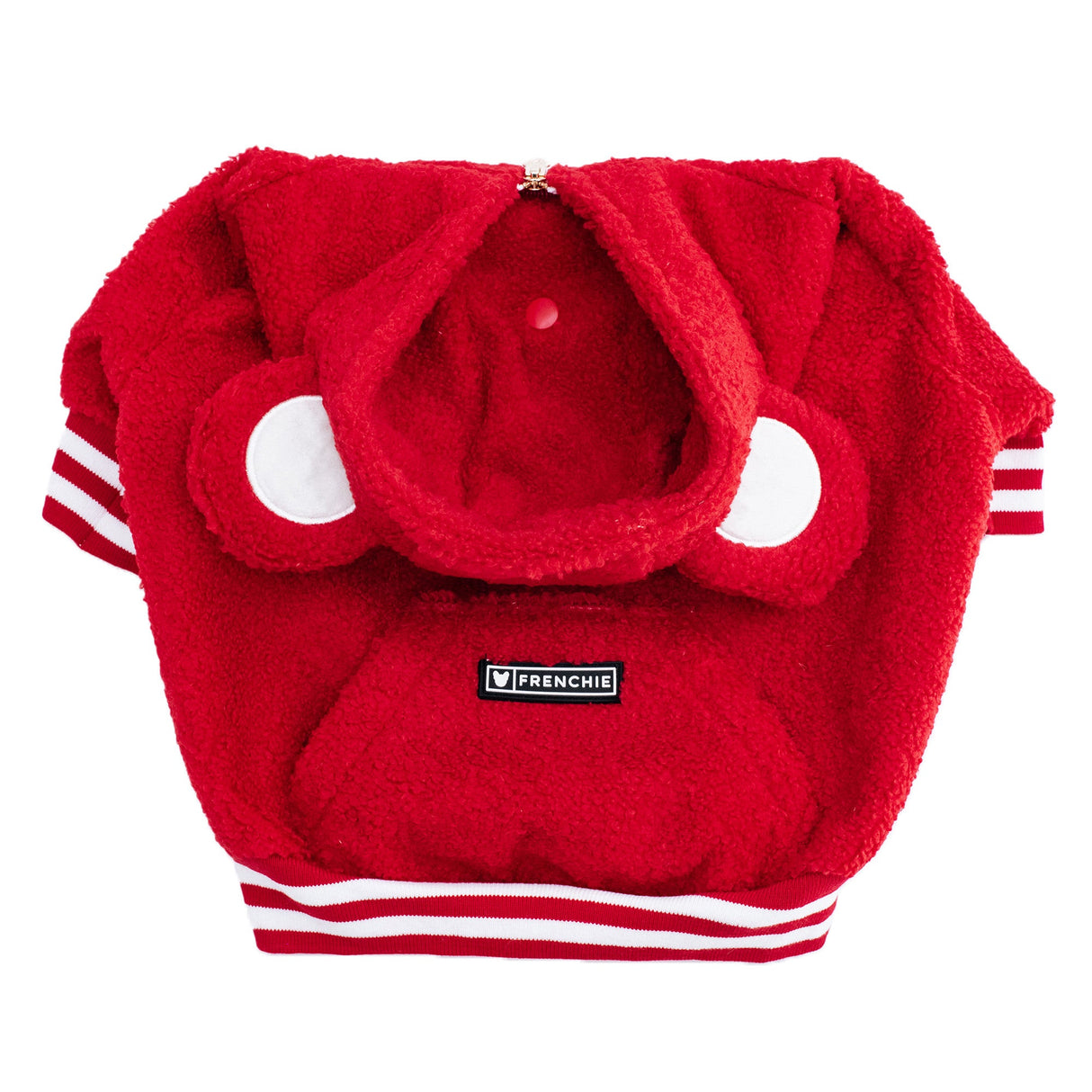 Frenchie Dog Hoodie - Teddy Red from Frenchie Bulldog