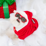 Frenchie Dog Hoodie - Red Santa from Frenchie Bulldog