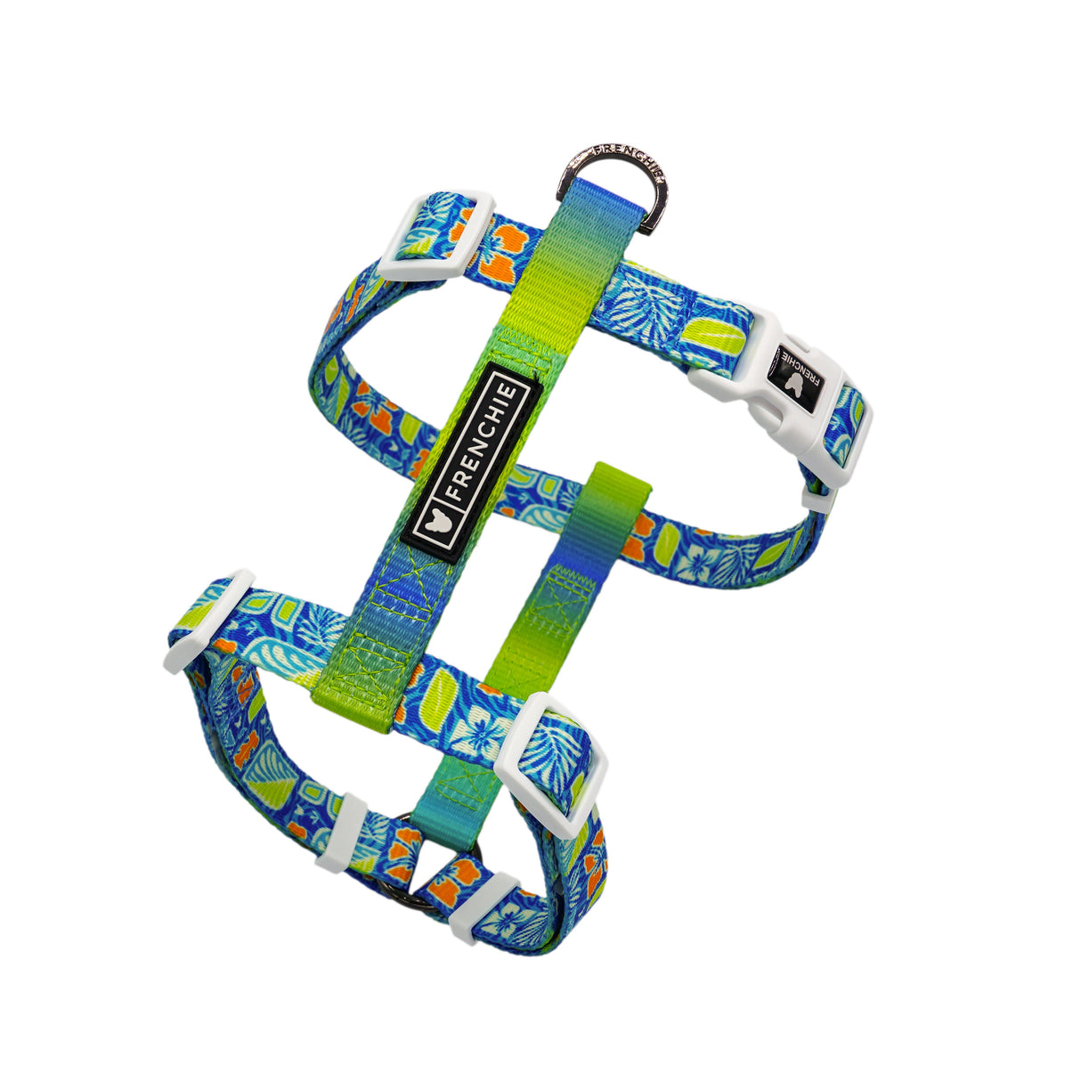 Frenchie Strap Harness - Waikiki from Frenchie Bulldog