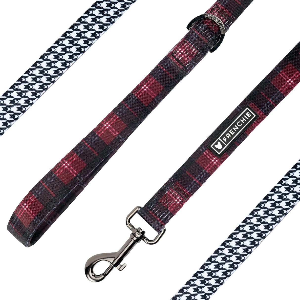 Frenchie Comfort Leash - Classic Plaid from Frenchie Bulldog