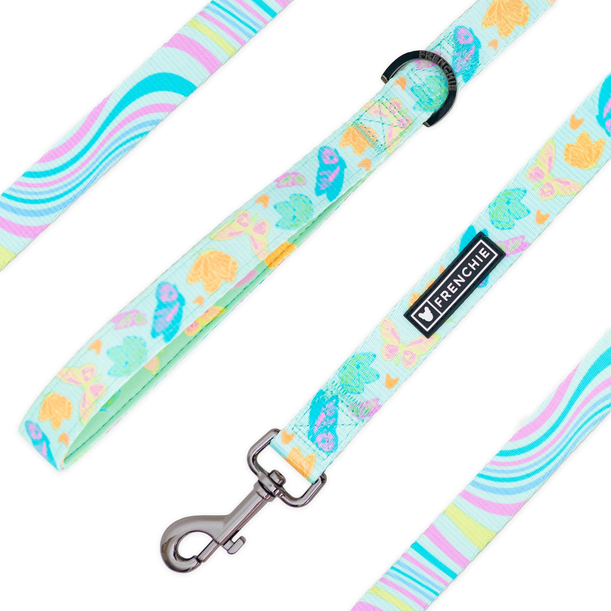 Frenchie Comfort Leash - Pastel Butterfly from Frenchie Bulldog