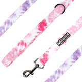 Frenchie Comfort Leash - Pink Tie Dye from Frenchie Bulldog