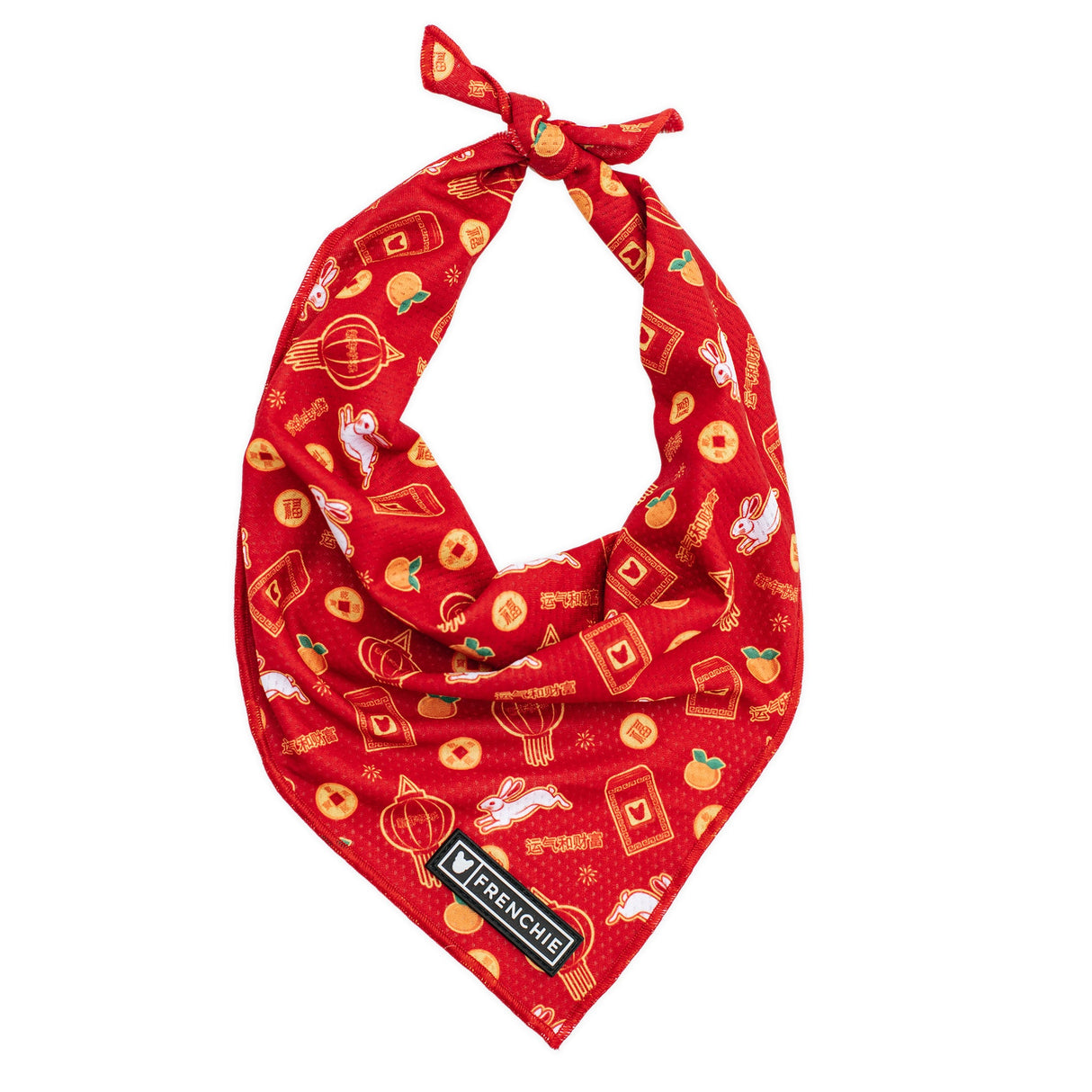 Frenchie Cooling Bandana - Year of the Rabbit from Frenchie Bulldog