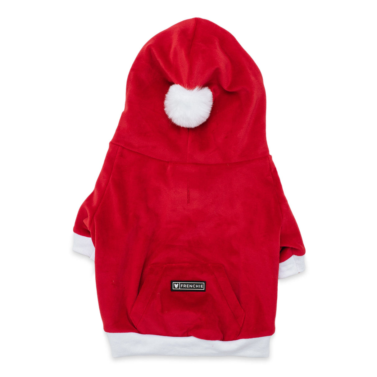 Frenchie Dog Hoodie - Red Santa from Frenchie Bulldog