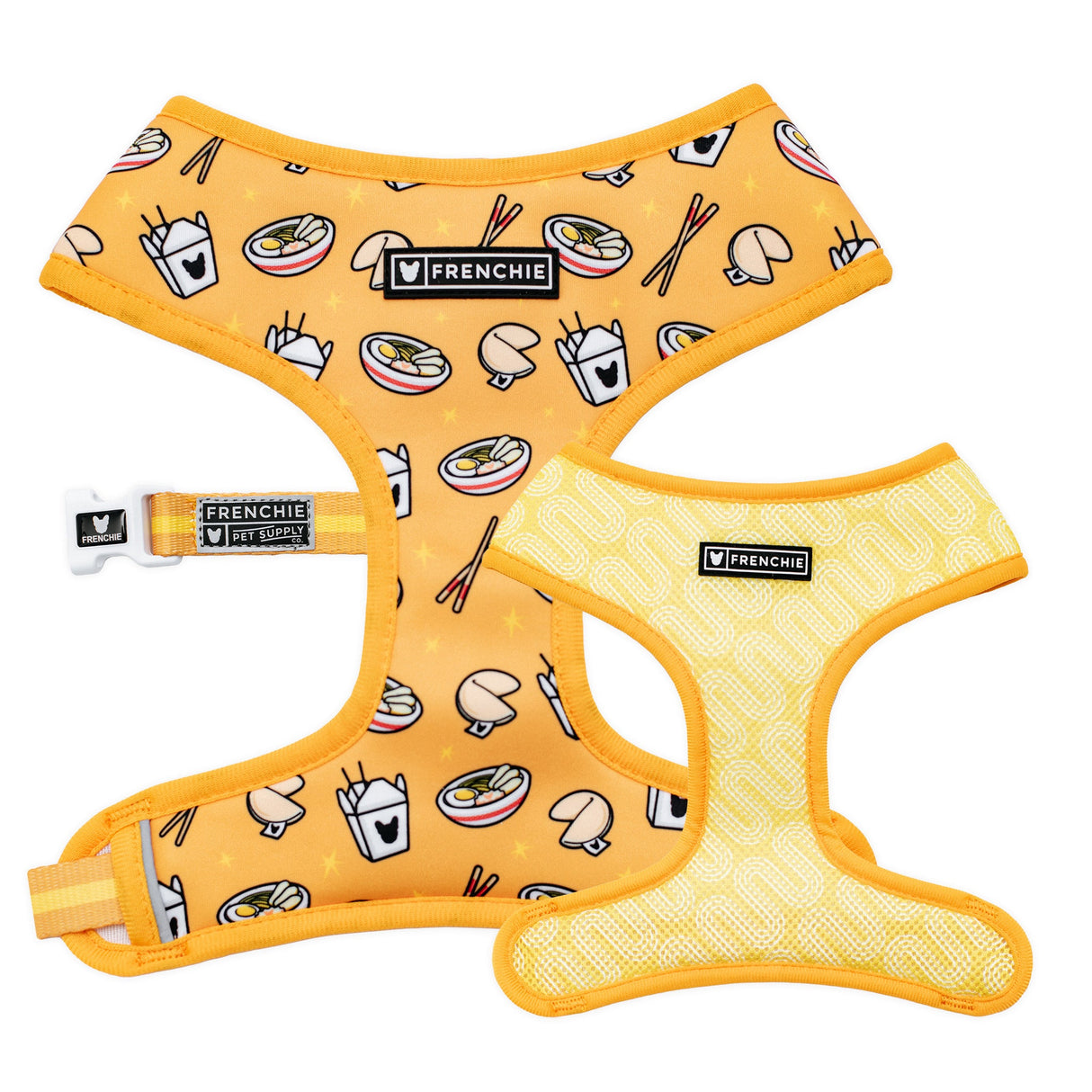 Frenchie Duo Reversible Harness - Frenchie Takeout from Frenchie Bulldog