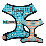 Frenchie Duo Reversible Harness - Wild West from Frenchie Bulldog