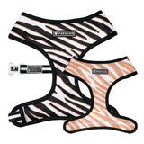 Frenchie Duo Reversible Harness - Zebra from Frenchie Bulldog
