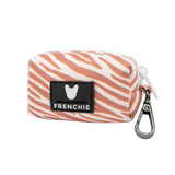 Frenchie Poo Bag Holder - Beige Zebra from Frenchie Bulldog