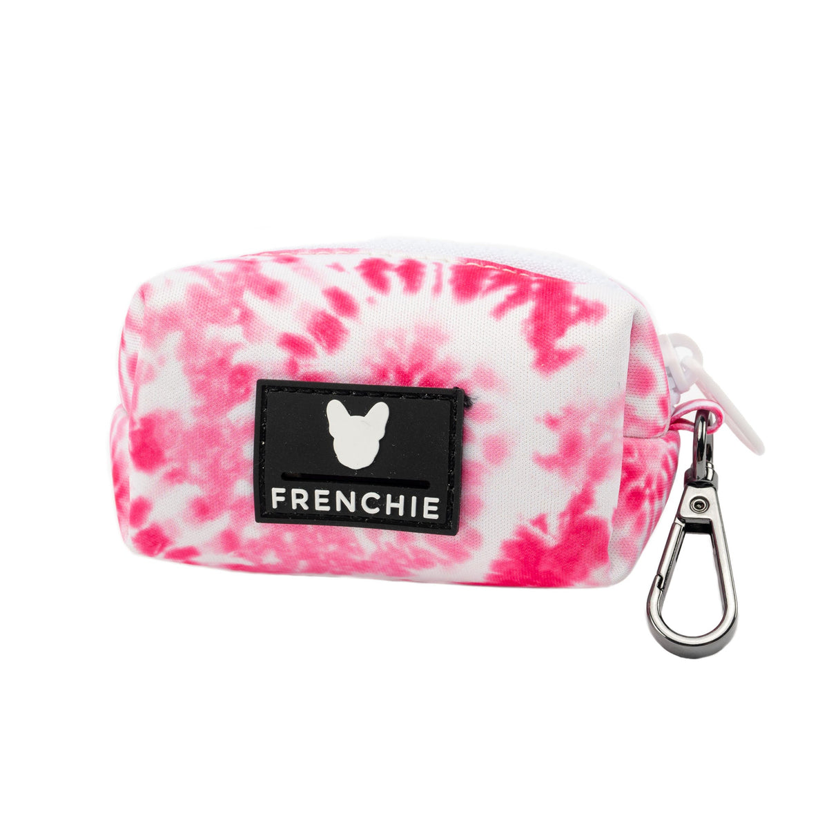 Frenchie Poo Bag Holder - Pink Tie Dye from Frenchie Bulldog