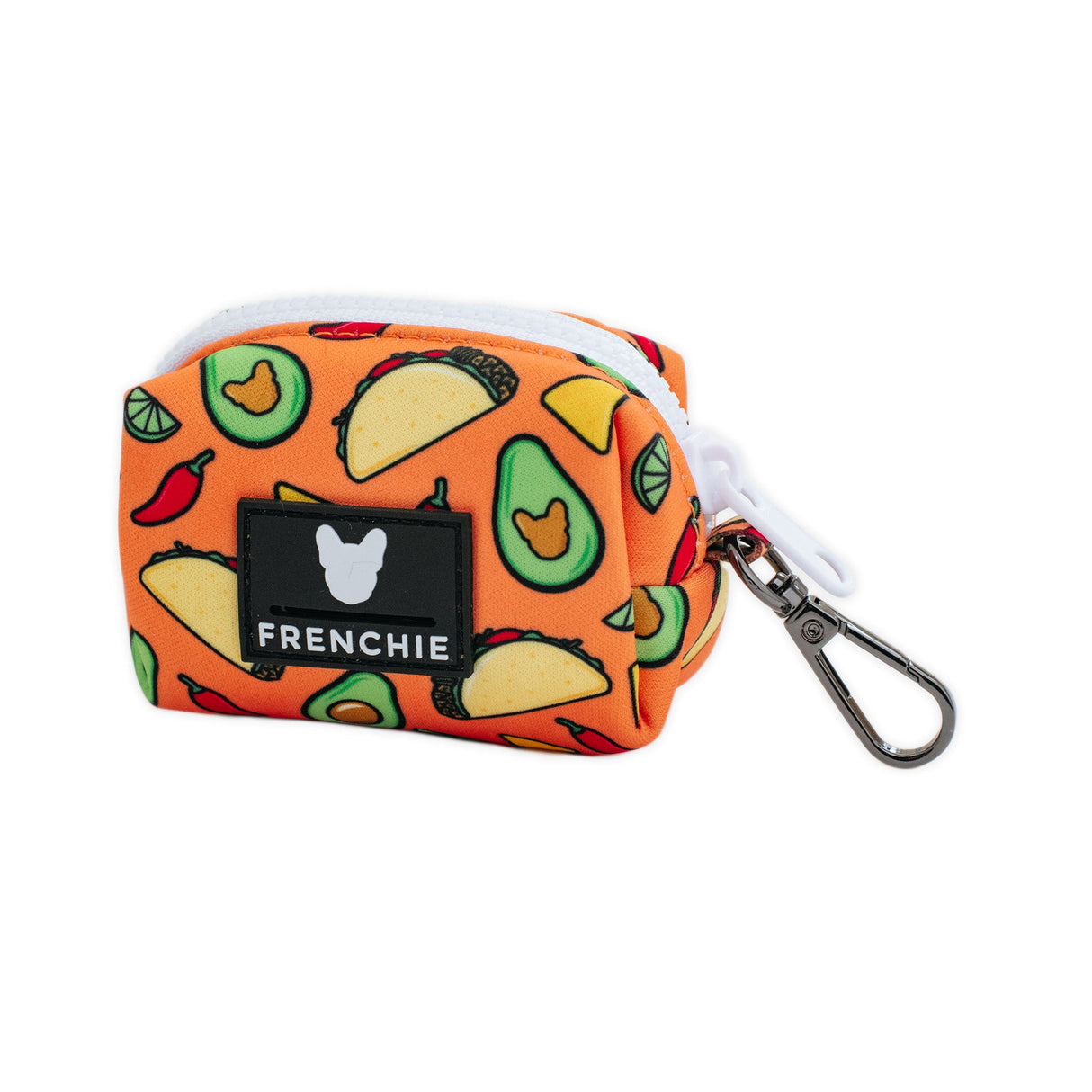 Frenchie Poo Bag Holder - Taco Tuesday (Orange) from Frenchie Bulldog