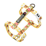 Frenchie Strap Harness - Burger N Fries from Frenchie Bulldog