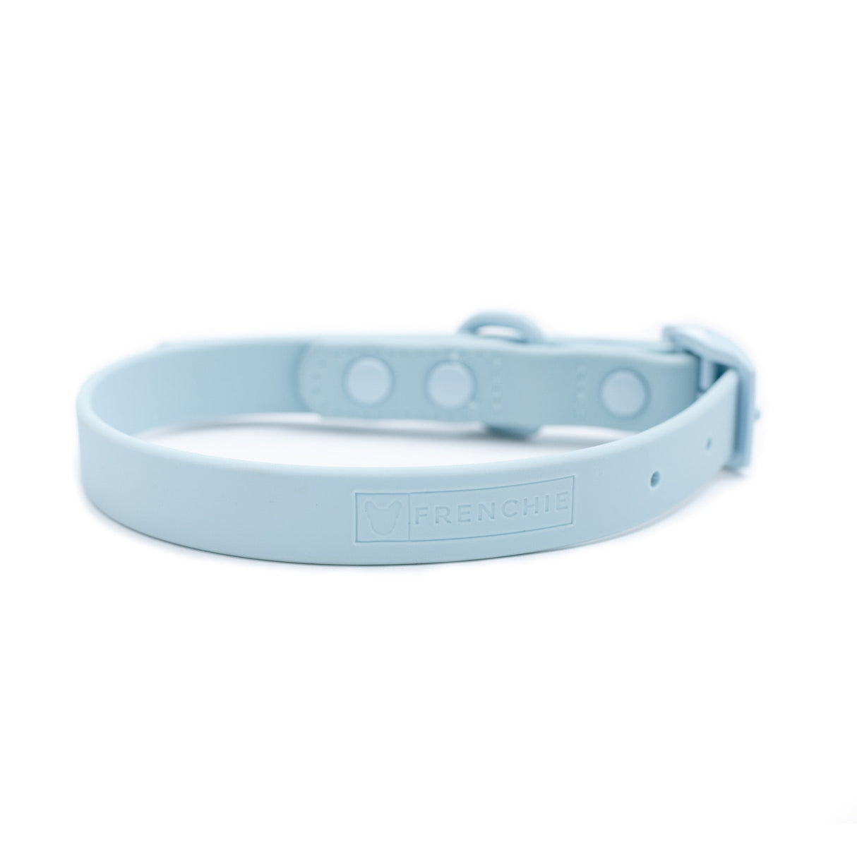 Frenchie Waterproof Collar - Ocean Blue from Frenchie Bulldog