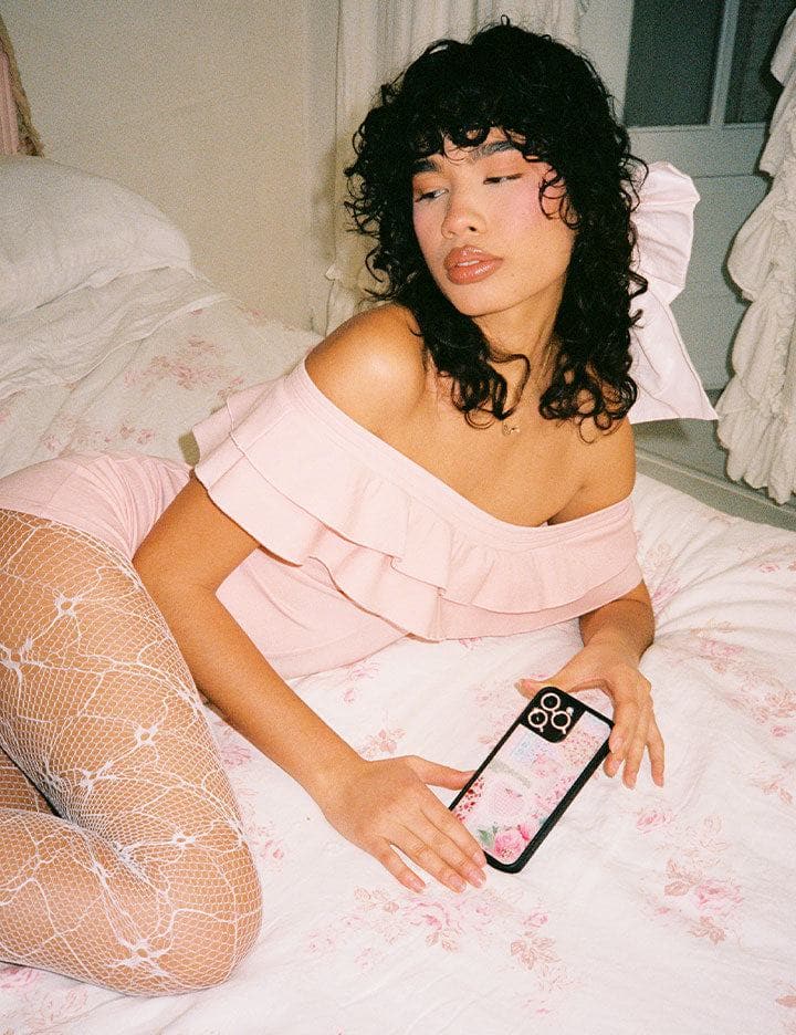 Frilly Floral iPhone Case from Wildflower Cases