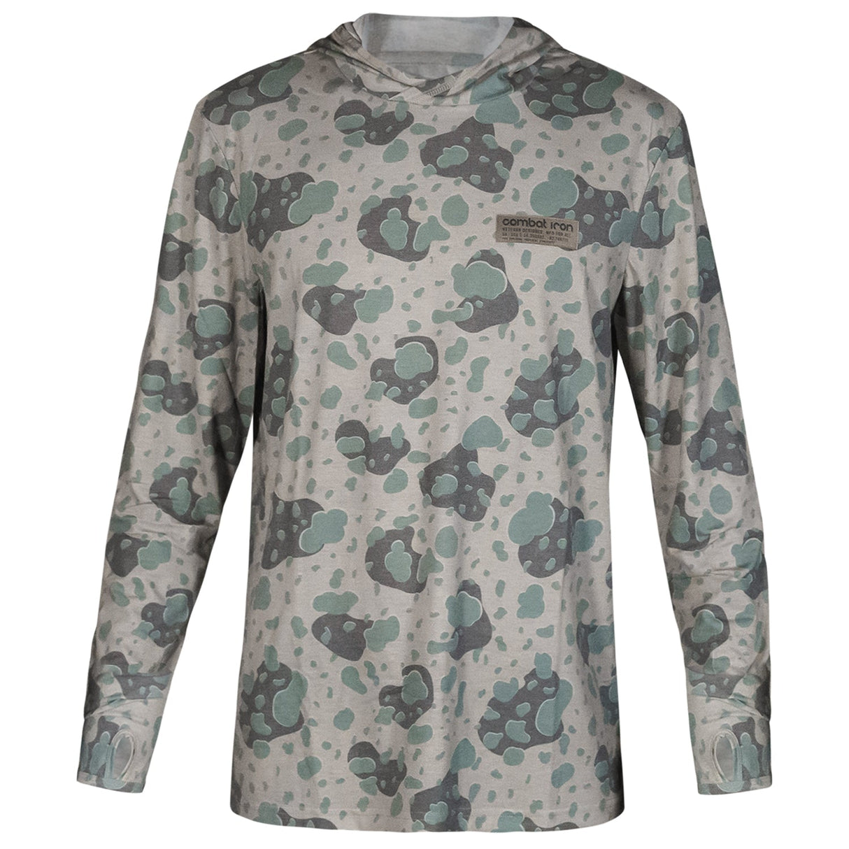 Men's Outdoors Long Sleeve Performance Hoodie from Combat Iron Apparel