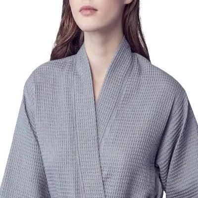 Lightweight Cotton Waffle Robe for Women From Lotus Linen