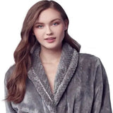 Women's Ultra Soft Fleece Bathrobe From Lotus Linen