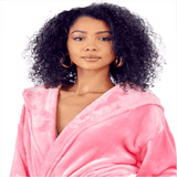 Hooded Plush Bathrobes for Women From Lotus Linen