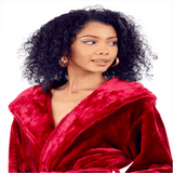 Hooded Plush Bathrobes for Women From Lotus Linen