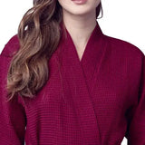Lightweight Cotton Waffle Robe for Women From Lotus Linen