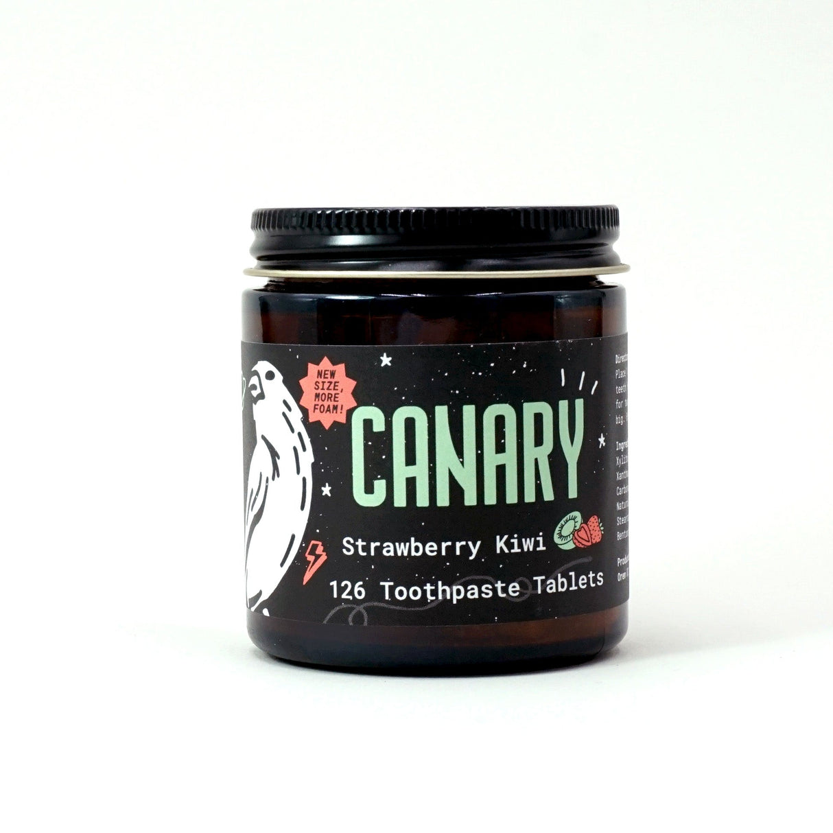 Strawberry + Kiwi Toothpaste Tablets from Canary